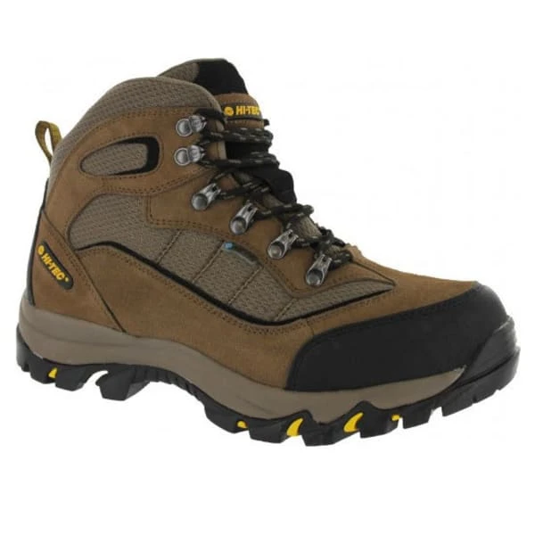 HI-TEC Men's Skamania WP Hiking Boots, Brown/Gold 1 HI-TEC Men's Skamania WP Hiking Boots, Brown/Gold