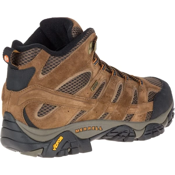 MERRELL Men's Moab 2 Mid Waterproof Hiking Boots, Earth, Wide 5 MERRELL Men's Moab 2 Mid Waterproof Hiking Boots, Earth, Wide - Image 5