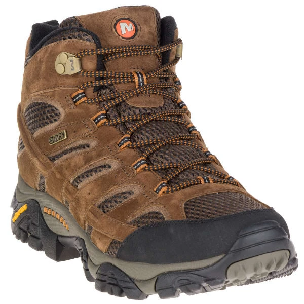 MERRELL Men's Moab 2 Mid Waterproof Hiking Boots, Earth, Wide 12 MERRELL Men's Moab 2 Mid Waterproof Hiking Boots, Earth, Wide - Image 12