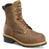 CAROLINA Men's 8" Waterproof Insulated Composite Toe Logger Boots