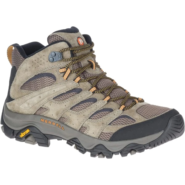 MERRELL Men's Moab 3 Mid Hiking Boots, Wide 1 MERRELL Men's Moab 3 Mid Hiking Boots, Wide
