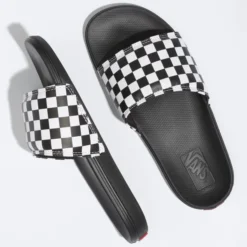 VANS Men's Checkerboard La Costa Slide-On Slides -Cheap Skechers || Merrell || ADIDAS Store 2080506 101 alt3