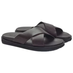JACK WILLS Men's Cross Over Slider Sandals