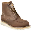 CARHARTT Men's Waterproof 6" Moc Toe Wedge Boot, Wide